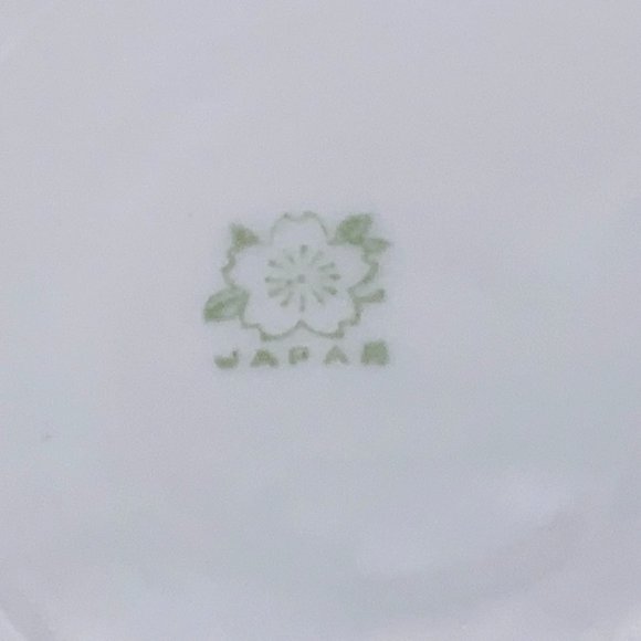 Vintage Noritake - Coffee Cup & Saucer - Cherry Blossom Back Stamp ca 1924 - Picture 5 of 10